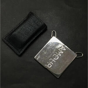 Hermes AMOUR Couple Split Charm Only for Necklace Symbol Pendant Silver w Holder